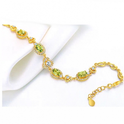 BC Wholesale 24K Gold Jewelry Women's Bracelets Cheap Jewelry Alluvial Gold Jewelry Bracelets NO.#CJ4BU222