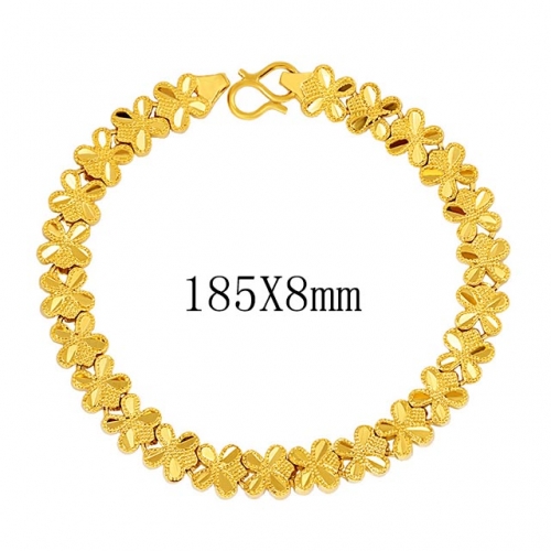 BC Wholesale 24K Gold Jewelry Women's Bracelets Cheap Jewelry Alluvial Gold Jewelry Bracelets NO.#CJ4BG222