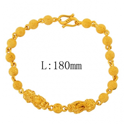 BC Wholesale 24K Gold Jewelry Women's Bracelets Cheap Jewelry Alluvial Gold Jewelry Bracelets NO.#CJ4BH222