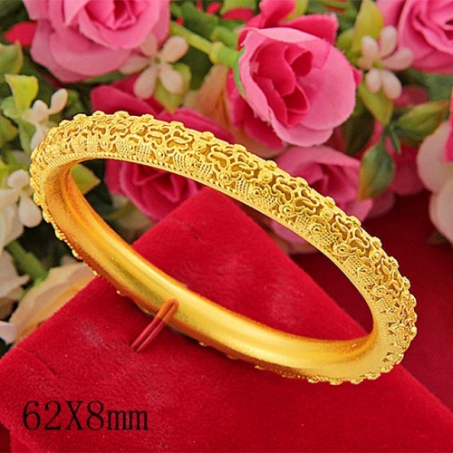 BC Wholesale 24K Gold Jewelry Women's Bangles Cheap Jewelry Alluvial Gold Jewelry Bangles NO.#CJ4BN002588