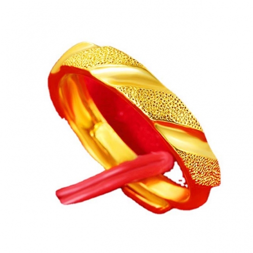 BC Wholesale 24K Gold Jewelry Women's Rings Cheap Jewelry Alluvial Gold Rings Jewelry Open Rings NO.#CJ4RBO0012