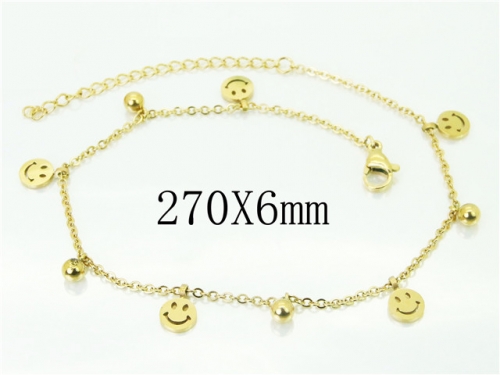 BC Wholesale Anklets Jewelry Stainless Steel 316L Anklets NO.#BC43B0240LLX