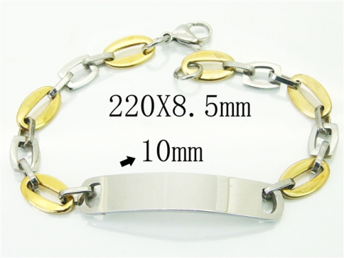 BC Wholesale Bracelets Jewelry Stainless Steel 316L Bracelets NO.#BC43B0124ND