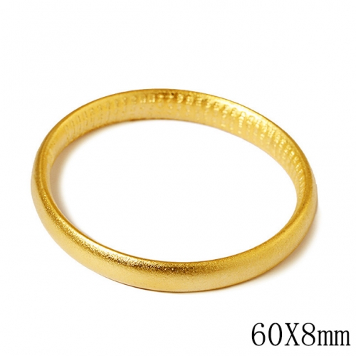 BC Wholesale 24K Gold Jewelry Women's Bangles Cheap Jewelry Alluvial Gold Jewelry Bangles NO.#CJ4BA000550