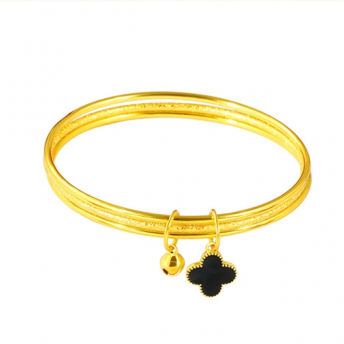 BC Wholesale 24K Gold Jewelry Women's Bangles Cheap Jewelry Alluvial Gold Jewelry Bangles NO.#CJ4BAE002588