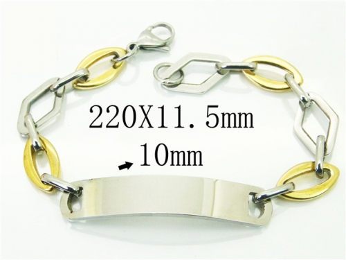 BC Wholesale Bracelets Jewelry Stainless Steel 316L Bracelets NO.#BC43B0122NG