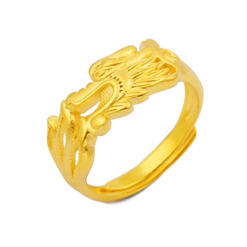 BC Wholesale 24K Gold Jewelry Women's Rings Cheap Jewelry Alluvial Gold Rings Jewelry Open Rings NO.#CJ4RYI025158