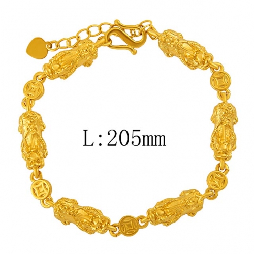 BC Wholesale 24K Gold Jewelry Women's Bracelets Cheap Jewelry Alluvial Gold Jewelry Bracelets NO.#CJ4BA222