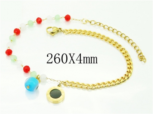 BC Wholesale Anklets Jewelry Stainless Steel 316L Anklets NO.#BC43B0230NA