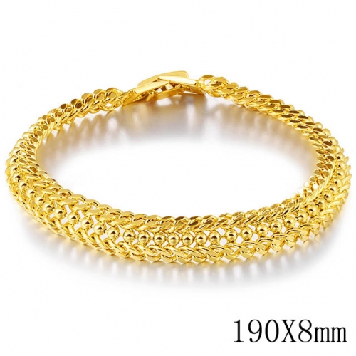 BC Wholesale 24K Gold Jewelry Women's Bracelets Cheap Jewelry Alluvial Gold Jewelry Bracelets NO.#CJ4B005412