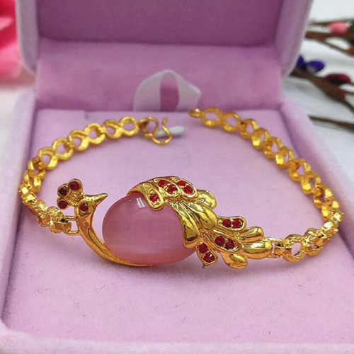 BC Wholesale 24K Gold Jewelry Women's Bracelets Cheap Jewelry Alluvial Gold Jewelry Bracelets NO.#CJ4BCF005