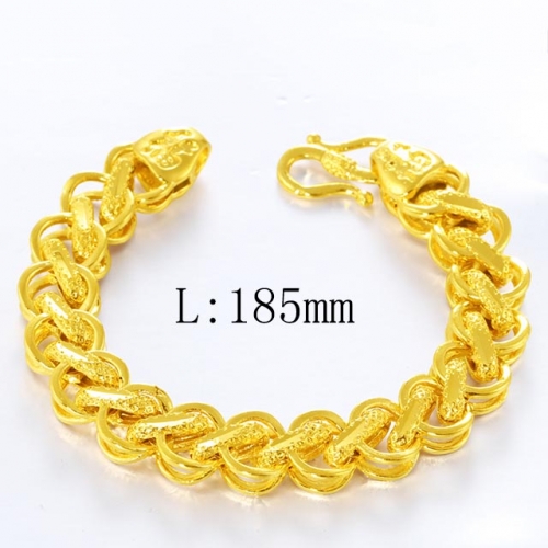 BC Wholesale 24K Gold Jewelry Women's Bracelets Cheap Jewelry Alluvial Gold Jewelry Bracelets NO.#CJ4BC005