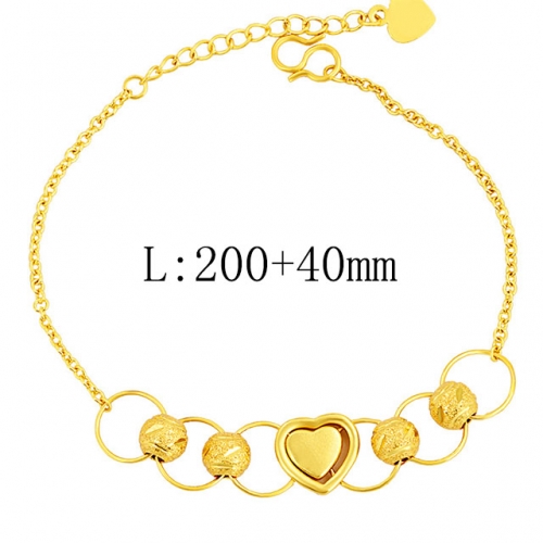 BC Wholesale 24K Gold Jewelry Women's Bracelets Cheap Jewelry Alluvial Gold Jewelry Bracelets NO.#CJ4BI8888