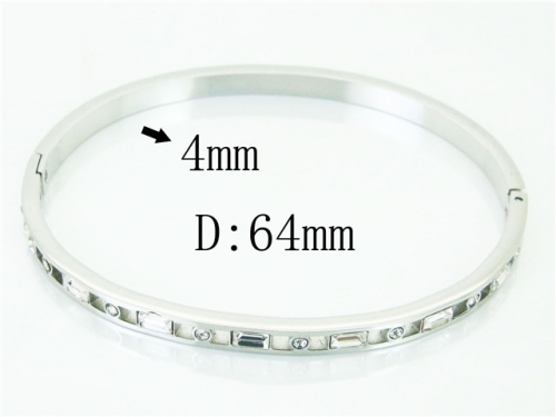 BC Wholesale Bangles Jewelry Stainless Steel 316L Bangle NO.#BC19B1017HJD