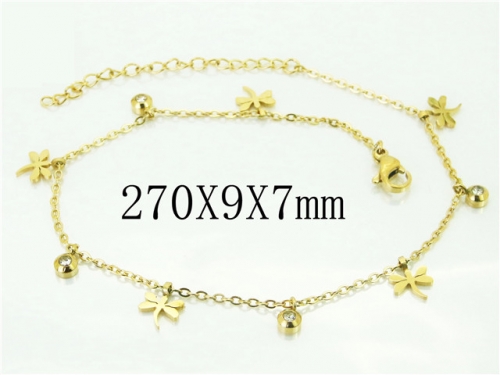 BC Wholesale Anklets Jewelry Stainless Steel 316L Anklets NO.#BC43B0249LLF