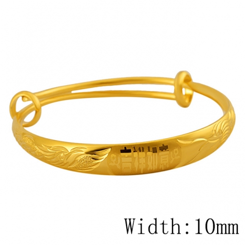 BC Wholesale 24K Gold Jewelry Women's Bangles Cheap Jewelry Alluvial Gold Jewelry Bangles NO.#CJ4BC85456513132