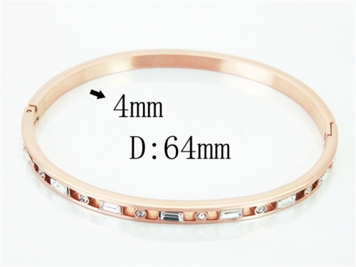 BC Wholesale Bangles Jewelry Stainless Steel 316L Bangle NO.#BC19B1019HLF