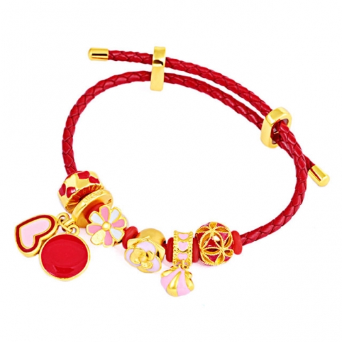 BC Wholesale 24K Gold Jewelry Women's Bracelets Cheap Jewelry Alluvial Gold Jewelry Bracelets NO.#CJ4BV222