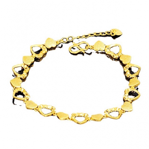BC Wholesale 24K Gold Jewelry Women's Bracelets Cheap Jewelry Alluvial Gold Jewelry Bracelets NO.#CJ4BCX222