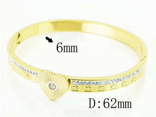 BC Wholesale Bangles Jewelry Stainless Steel 316L Bangle NO.#BC80B1467HLL