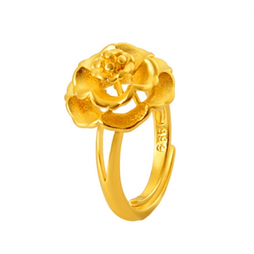 BC Wholesale 24K Gold Jewelry Women's Rings Cheap Jewelry Alluvial Gold Rings Jewelry Open Rings NO.#CJ4RBR74283