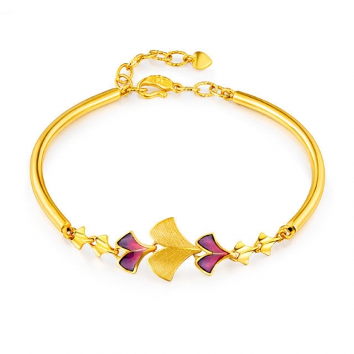 BC Wholesale 24K Gold Jewelry Women's Bracelets Cheap Jewelry Alluvial Gold Jewelry Bracelets NO.#CJ4BAR222