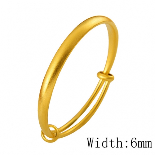 BC Wholesale 24K Gold Jewelry Women's Bangles Cheap Jewelry Alluvial Gold Jewelry Bangles NO.#CJ4BAI002588