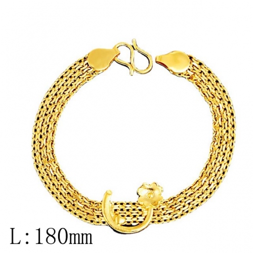 BC Wholesale 24K Gold Jewelry Women's Bracelets Cheap Jewelry Alluvial Gold Jewelry Bracelets NO.#CJ4BDF222