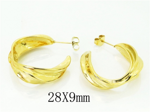 BC Wholesale Jewelry Earrings Stainless Steel 316L Earrings NO.#BC32E0228NB
