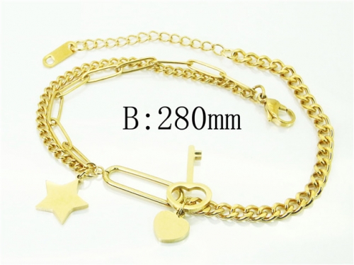 BC Wholesale Anklets Jewelry Stainless Steel 316L Anklets NO.#BC43B0181OZ