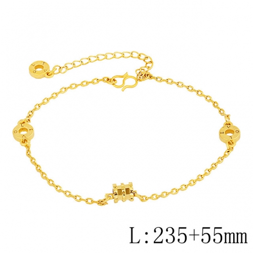 BC Wholesale 24K Gold Jewelry Women's Bracelets Cheap Jewelry Alluvial Gold Jewelry Bracelets NO.#CJ4BAV005