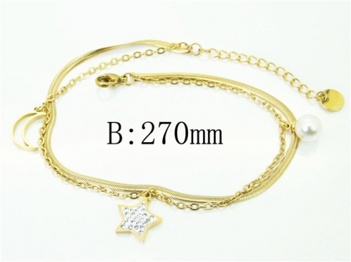 BC Wholesale Anklets Jewelry Stainless Steel 316L Anklets NO.#BC43B0164OQ