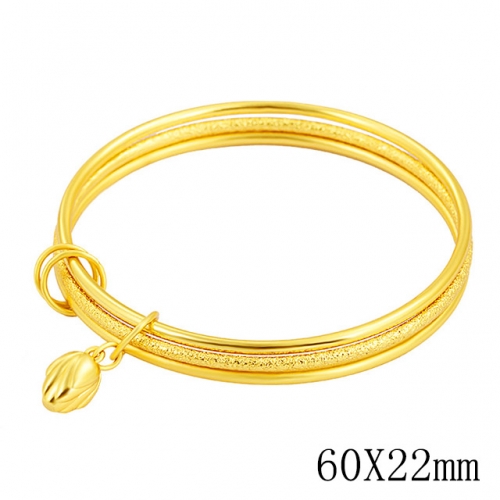 BC Wholesale 24K Gold Jewelry Women's Bangles Cheap Jewelry Alluvial Gold Jewelry Bangles NO.#CJ4BY85456513132