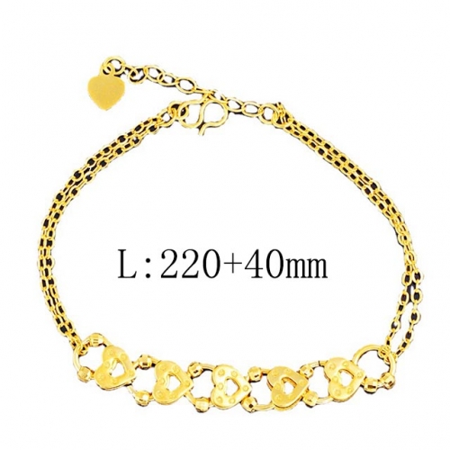 BC Wholesale 24K Gold Jewelry Women's Bracelets Cheap Jewelry Alluvial Gold Jewelry Bracelets NO.#CJ4BDE222