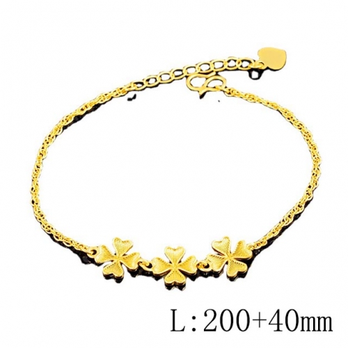 BC Wholesale 24K Gold Jewelry Women's Bracelets Cheap Jewelry Alluvial Gold Jewelry Bracelets NO.#CJ4BDL222