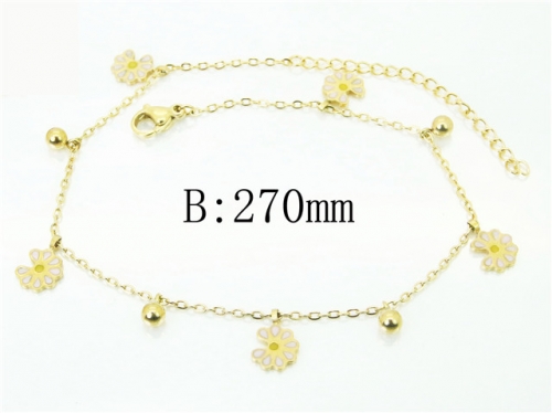 BC Wholesale Anklets Jewelry Stainless Steel 316L Anklets NO.#BC43B0159MZ