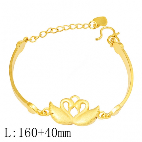 BC Wholesale 24K Gold Jewelry Women's Bracelets Cheap Jewelry Alluvial Gold Jewelry Bracelets NO.#CJ4BAY005