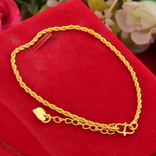 BC Wholesale 24K Gold Jewelry Women's Bracelets Cheap Jewelry Alluvial Gold Jewelry Bracelets NO.#CJ4BJ222
