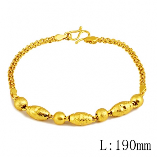 BC Wholesale 24K Gold Jewelry Women's Bracelets Cheap Jewelry Alluvial Gold Jewelry Bracelets NO.#CJ4BDI222