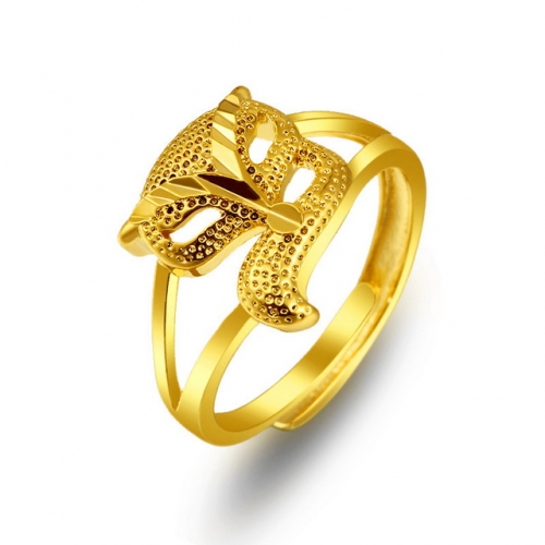 BC Wholesale 24K Gold Jewelry Women's Rings Cheap Jewelry Alluvial Gold Rings Jewelry Open Rings NO.#CJ4RZX74283