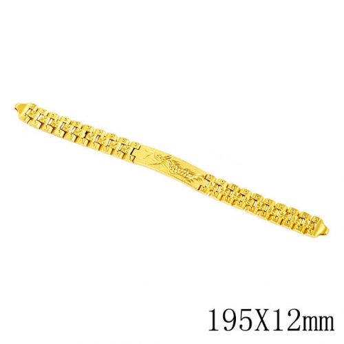 BC Wholesale 24K Gold Jewelry Women's Bracelets Cheap Jewelry Alluvial Gold Jewelry Bracelets NO.#CJ4BF005