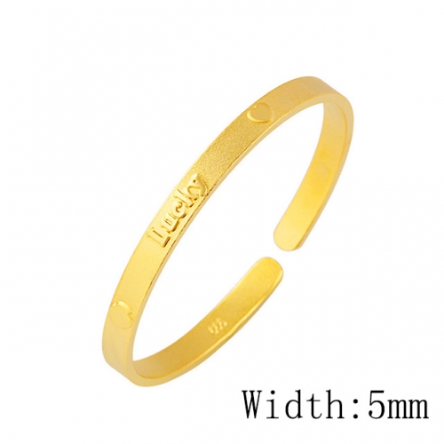 BC Wholesale 24K Gold Jewelry Women's Bangles Cheap Jewelry Alluvial Gold Jewelry Bangles NO.#CJ4BAB002588