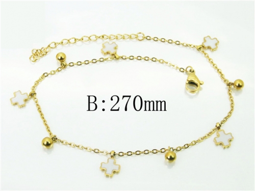BC Wholesale Anklets Jewelry Stainless Steel 316L Anklets NO.#BC43B0145MX