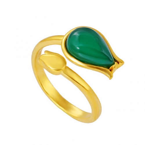 BC Wholesale 24K Gold Jewelry Women's Rings Cheap Jewelry Alluvial Gold Rings Jewelry Open Rings NO.#CJ4RM025158