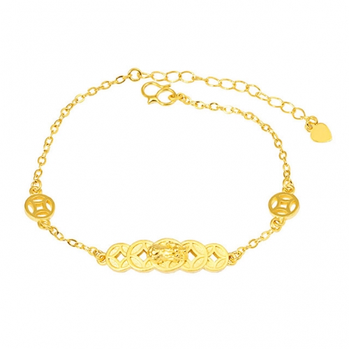 BC Wholesale 24K Gold Jewelry Women's Bracelets Cheap Jewelry Alluvial Gold Jewelry Bracelets NO.#CJ4BAX005