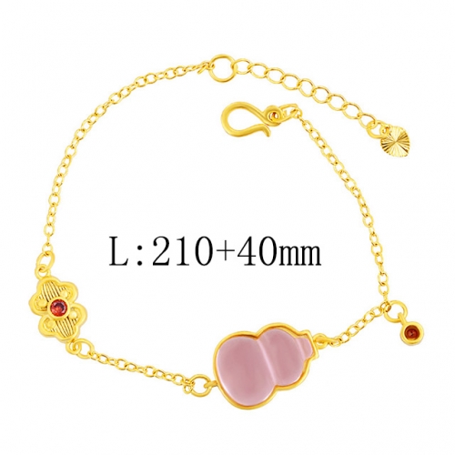 BC Wholesale 24K Gold Jewelry Women's Bracelets Cheap Jewelry Alluvial Gold Jewelry Bracelets NO.#CJ4BB8888