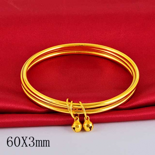 BC Wholesale 24K Gold Jewelry Women's Bangles Cheap Jewelry Alluvial Gold Jewelry Bangles NO.#CJ4BG85456513132