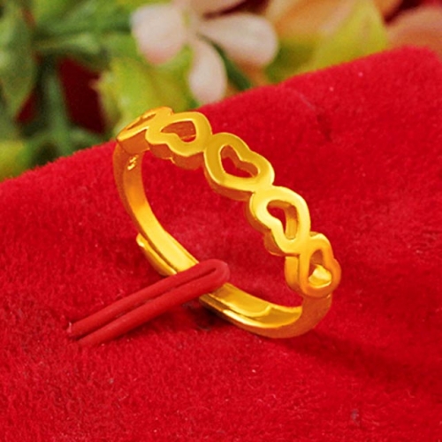 BC Wholesale 24K Gold Jewelry Women's Rings Cheap Jewelry Alluvial Gold Rings Jewelry Open Rings NO.#CJ4RX74283