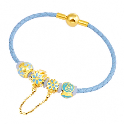 BC Wholesale 24K Gold Jewelry Women's Bracelets Cheap Jewelry Alluvial Gold Jewelry Bracelets NO.#CJ4BCE222