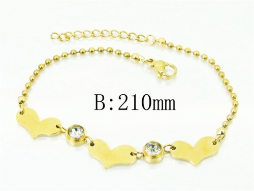 BC Wholesale Bracelets Jewelry Stainless Steel 316L Bracelets NO.#BC43B0176LZ